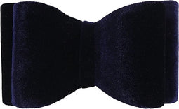 Cupid & comet luxury vlinderstrik fluweel blauw