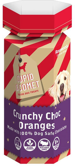 CUPID & COMET XMAS CRUNCHY CHOC ORANGES 100 GR