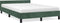 vidaXL - Bedframe - zonder - matras - 120x190 - cm - fluweel - donkergroen