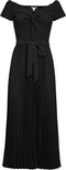 Guess Erynn - Dames Jurk - Strik in taille plissé rok - Zwart (2022)