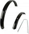 Curana Spatbord Set Atb Staal 20 Inch Zwart