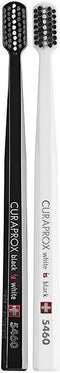 Curaprox Black is White CS5460 - Tandenborstel - 2 stuks - Wit en zwart