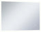 vidaXL - Badkamerspiegel - LED - met - aanraaksensor - 100x60 - cm
