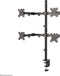 Neomounts FPMA-D550D4BLACK - Bureausteun voor 4 schermen tot 32