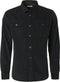 No Excess - Overhemd - Corduroy - Groenachtig Zwart - M