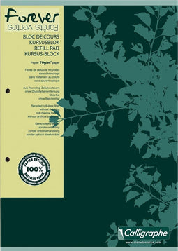 Cursusblk cf calligraphe a4 ln 2g 200pag 70gr gn
