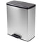 Curver Deco bin slim 254610 Afvalbak 65 l (b x h x d) 480 x 615 x 280 mm Zilver, Zwart 1 stuk(s)