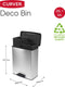 Curver Decobin Duo Prullenbak - 26L+26L - Rechthoekig - Zilver Metallic