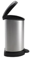 Curver Decobin Prullenbak - 15L - Metallic - Recycled Kunststof