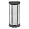 Curver Decobin - Prullenbak - 40 liter - Zilver Metallic