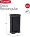 Curver Decobin Prullenbak - 50L - 39x29x72 cm - Zwart