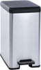 Curver Decobin Slim Prullenbak- 25L - Metallic
