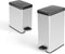 Curver Decobin Slim Prullenbak- 25L - Metallic