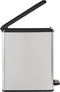 Curver Decobin Slim Prullenbak- 25L - Metallic
