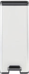 Curver Decobin Slim Prullenbak- 40 liter - Metallic