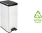 Curver Decobin Slim Prullenbak- 40 liter - Metallic