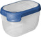 Curver Grand Chef Eco Vershoudbakje - 0,75L - Rechthoekig - Transparant/Donkerblauw