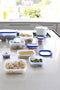 Curver Grand Chef Eco Vershoudbakje - 0,75L - Rechthoekig - Transparant/Donkerblauw