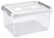 Curver Handy+ Opbergbox - 15L - 5 stuks - Transparant met deksel