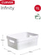 Curver Infinity Recycled Dots Opbergbox - 11L - wit