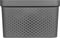 Curver Infinity Recycled Dots Opbergbox - 17L - Antraciet