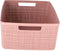 Curver Jute Opbergmand M - 12 liter - Roze
