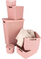 Curver Jute Opbergmand - Maat S - 5 liter - Roze