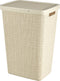 Curver Jute Wasmand met deksel - 58L - Gebroken wit