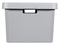 Curver Opbergbox met deksel Infinity - 3 stuks - 45L - Grijs