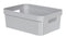 Curver Opbergbox met deksel Infinity - 3 stuks - 45L - Grijs