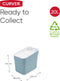Curver Ready to Collect Prullenbak - 20 liter - Blauw/Lichtgrijs