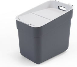 Curver Ready to Collect Prullenbak - 20 liter - Donkergrijs/Lichtgrijs