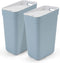 Curver Ready to Collect Prullenbak - 30 liter - Blauw/Lichtgrijs