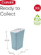 Curver Ready to Collect Prullenbak - 30 liter - Blauw/Lichtgrijs
