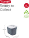 Curver Ready to Collect Prullenbak - 5 liter - Donkergrijs