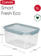Curver Smart Fresh Eco Vershoudbakje Rechthoekig - 5L - Smokey Grey/Transparant