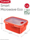 Curver Smart Microwave ECO Steamer Rechthoek - 1.2L - Rood