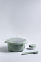 Curver Smart To Go Eco Lunchset 1,6 liter + Bestekset + Sauscup - Eco groen