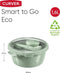 Curver Smart To Go Eco Lunchset 1,6 liter + Bestekset + Sauscup - Eco groen