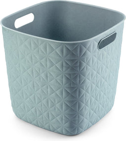 Curver Softex Opbergmand Cube – 15L - Blauwgroen