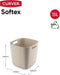 Curver Softex opbergmand Cube - 15L - Krijtwit