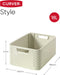 Curver Style Opbergmand - 18 liter - 38,6x28,7x17 cm - Vintage Wit