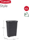 Curver Style Wasmand met Deksel - 40L - Antraciet