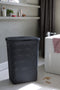 Curver Style Wasmand met Deksel - 60L - Antraciet