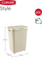 Curver Style Wasmand met Deksel - 60L - Vintage wit