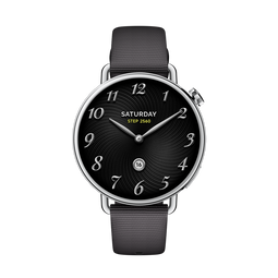 Xiaomi Watch S4 - Smartwatch - 1,32" AMOLED - Zilver (Zwart)