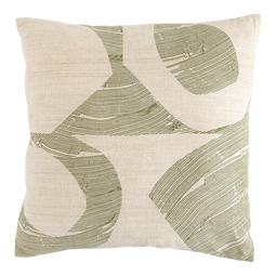 Cushion Aeolus White / Silk/Cotton duck