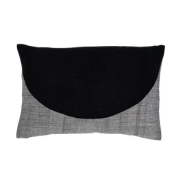 Cushion Damari Black / Silk