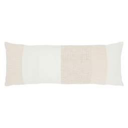 Cushion Lucia White / Cotton / linen