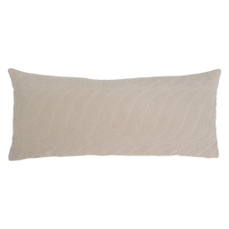 Cushion Quilted Botan Turtledove White / Vintage Velvet